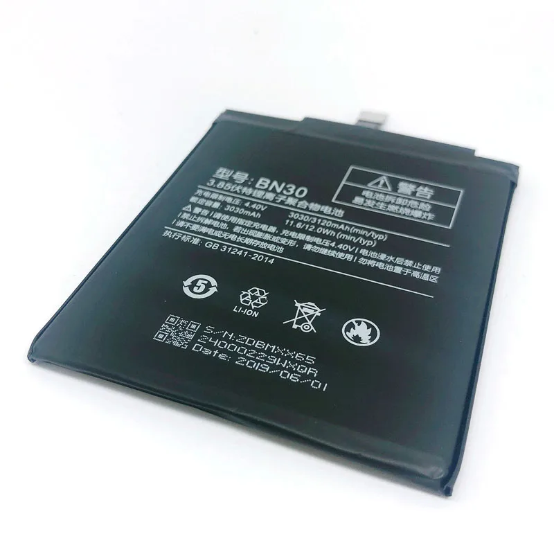 BN30 аккумуляторная батарея для Xiaomi mi красный mi 4A телефон Hong mi 4A Redrice 4A сменная батарея