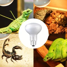 Рептилий нагреватель лампы лампочки дальнего инфракрасного керамического ПЭТ нагреватель лампы для черепахи ящерицы паук ящик для рептилий