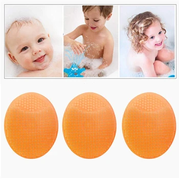 

Face Wash Pad Silicone Face Cleansing Brush Exfoliating Blackhead Remove Baby Head Deep Cleaning Massage Face Brushes