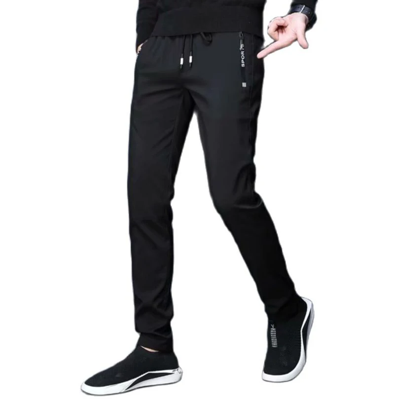 Spring Summer Thin Harajuku Pant Men Tracksuit Elastic Waist Sport Jogging Streetwear Trousers Business Sportswear Clothing men trousers