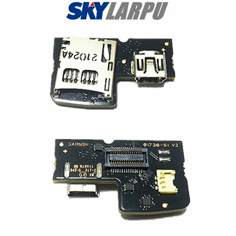 

Оригинальная печатная плата с мини-USB и держателем MicroSD для Garmin Edge 810 TYPE-10 (810 Touring), ремонт, замена, бесплатная доставка