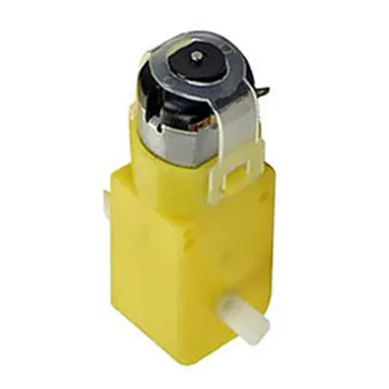 

10 Pcs TT Geared Car Gears Motor Dual Shafts Gear Kit For Arduino Car Yellow