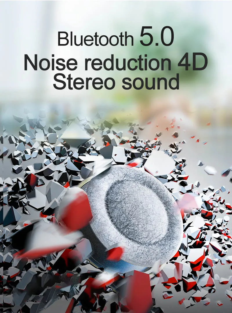 TOMKAS TWS Bluetooth 5.0 Earphone Wireless Headphones True Wireless 4D Stereo Bass Mini Earbuds Hifi Sport With Mic Charging Box (4)