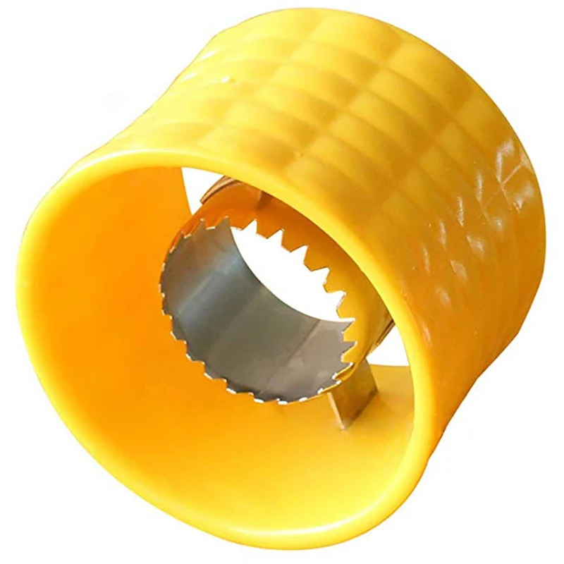 

Corn Stripper Cob Slicer Peeler Thresher Tool Corn Remover Kitchen Utensils Gadgets Corn Kerneler with Stainless Steel Blades an