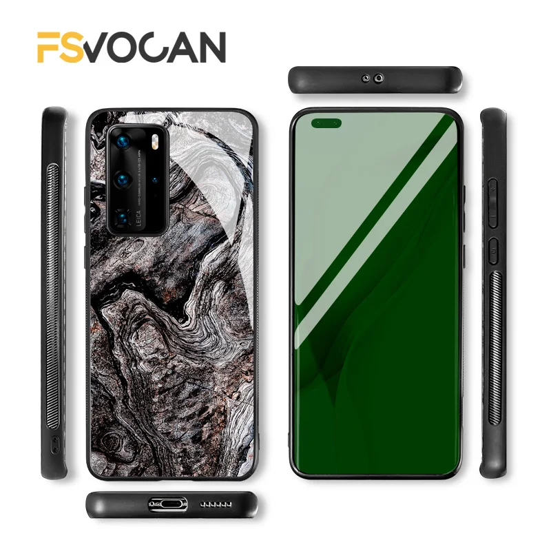 Huawei P30 Lite Huawei Y6 Phone Case Argos Green Marble Best P30
