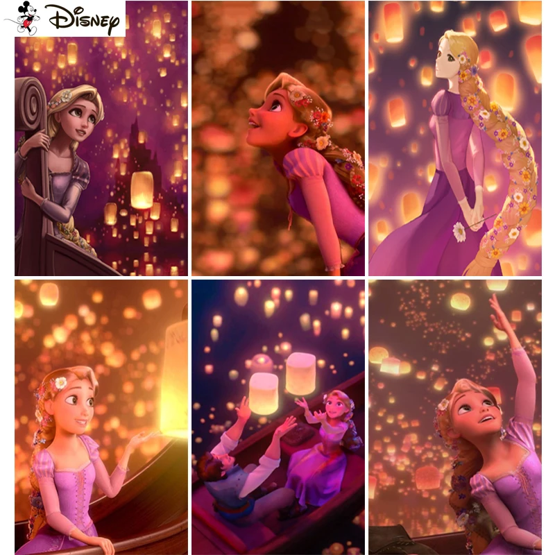 

Алмазная вышивка «мультяшная принцесса», «сделай сам» Дисней 5D, полноразмерная картина, квадратная/круглая, стразы, Декор, искусство