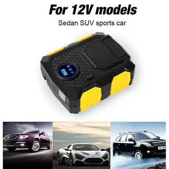 

Digital Tire Inflator DC 12 Volt Car Portable Air Compressor Pump 100 PSI Car Air Compressor for Car Motorcycles Bicycles