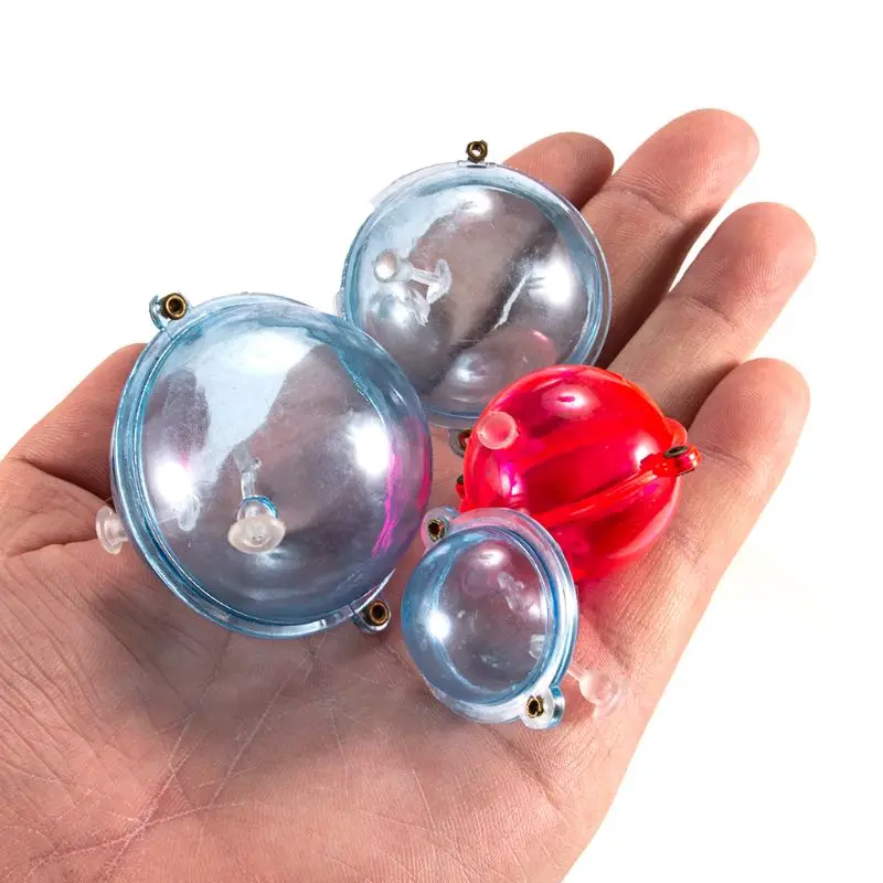 

5 Pcs/Set Fishing Float ABS Plastic Balls Water Ball Bubble Floats Tackle Sea Fishing Outdoor Accessories Blue Red 25/32/40/47mm