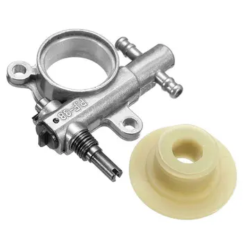 

Chainsaw Spare Parts Chainsaw Oil Pump With Worm Drive Gear Fits Chain Saw 25CC/38CC Durable Resistant Parts