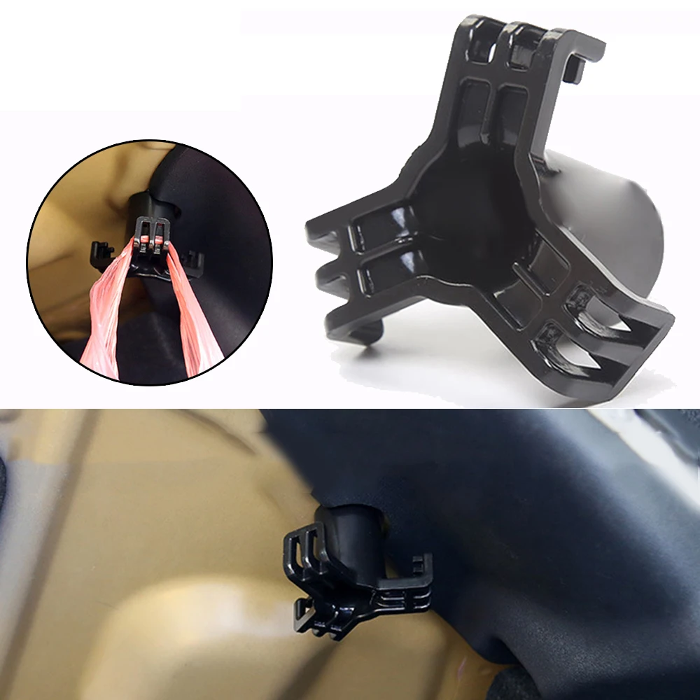 Автомобильный багажник ABS черный крючок анти качающийся для сумки покупок Tesla