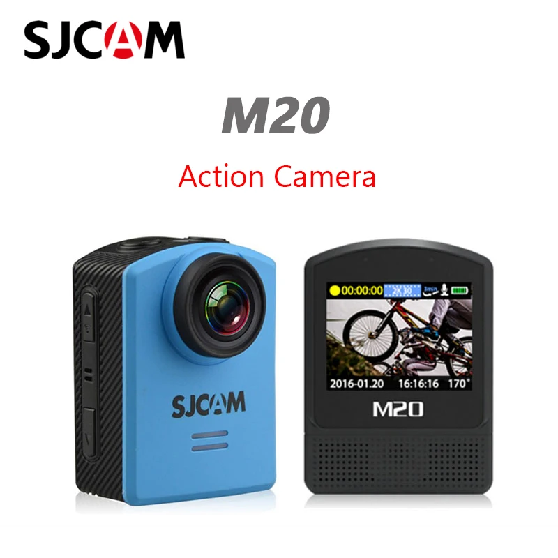 Оригинальная Спортивная Экшн камера SJCAM M20 4K Wifi гироскоп уличная мини видеокамера