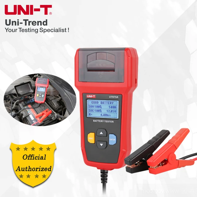 UNI-T UT675A UT673A Digital Display Battery Tester 12V/24V