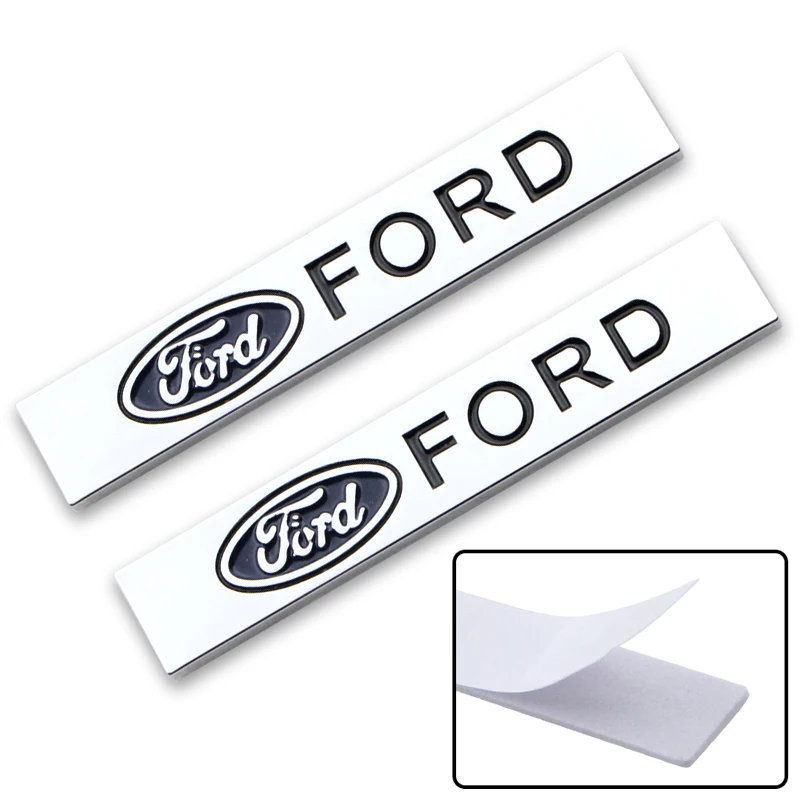 

2PCS 3D Metal Car Decal Badge Logo Decoration Stickers for Fords Focus 2 3 1 MK2 MK3 MK1Tags Auto Accessories Automobile Emblem