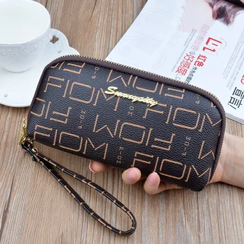 

Fashion Women Wallet Long Purse Female Clutch Zipper Pu Leather Women's Wallets Credit Card Holder cartera mujer WWS319