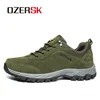 OZERSK 2022 Summer New Casual Shoes  Leather Men Outdoor Comfortable Sneakers Shoes  Men's Walking shoes Sapatos Masculino ► Photo 2/6