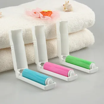 

379 Foldable Washing Lent Remover Portable Clothes Pet Hair Remover Rug Sheet Dust Brush