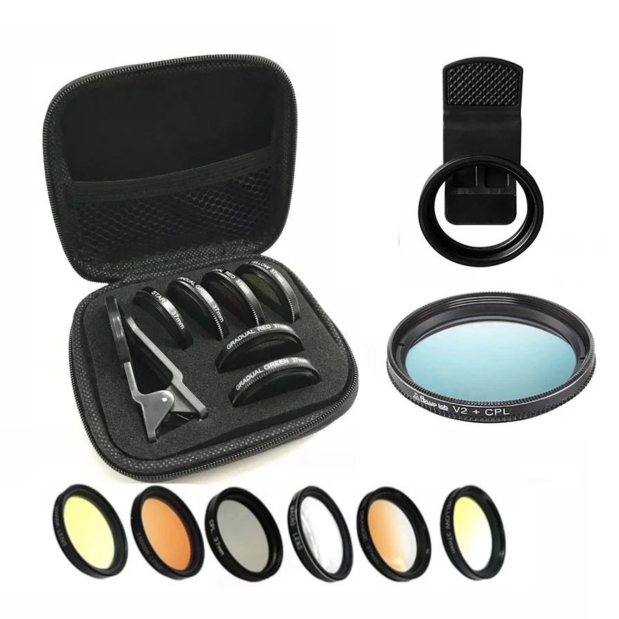 

DW Aquarium CLIP-ON PolypLab Coral View Lens V2 Mmacro Cpl Photo Lens Kit Coral Filter Mobile Phone Coral Mirror Coral View Lens