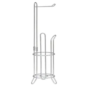 

Heavy Load Capacity Toilet Paper Storage Rack Bathroom Roll Paper Stand Holder 72XD
