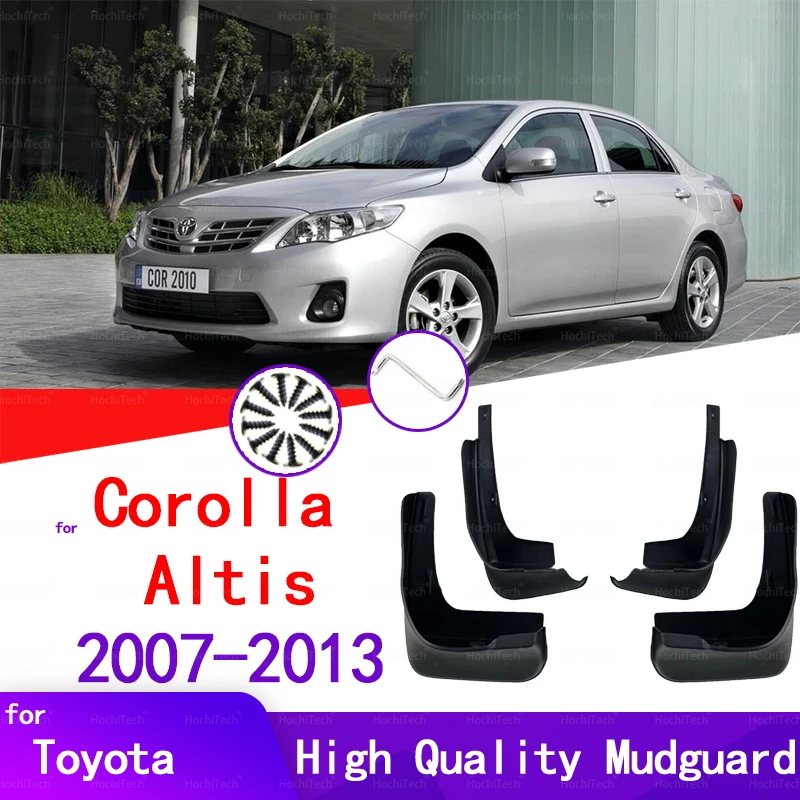 

Брызговики для Toyota Corolla Altis E140 2007 ~ 2013