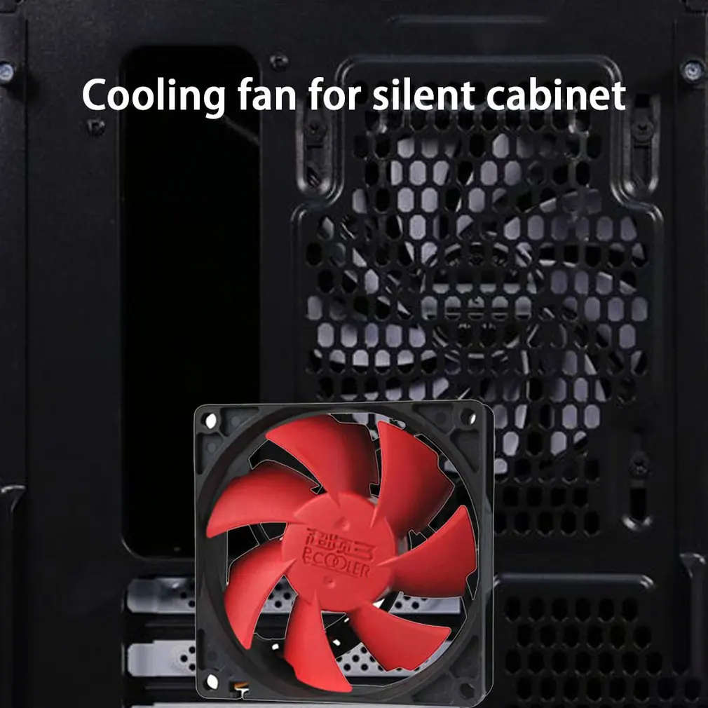 Silent quiet 140mm pc case cooling fans 14cm DC 12V 4D plug computer cooler Fan