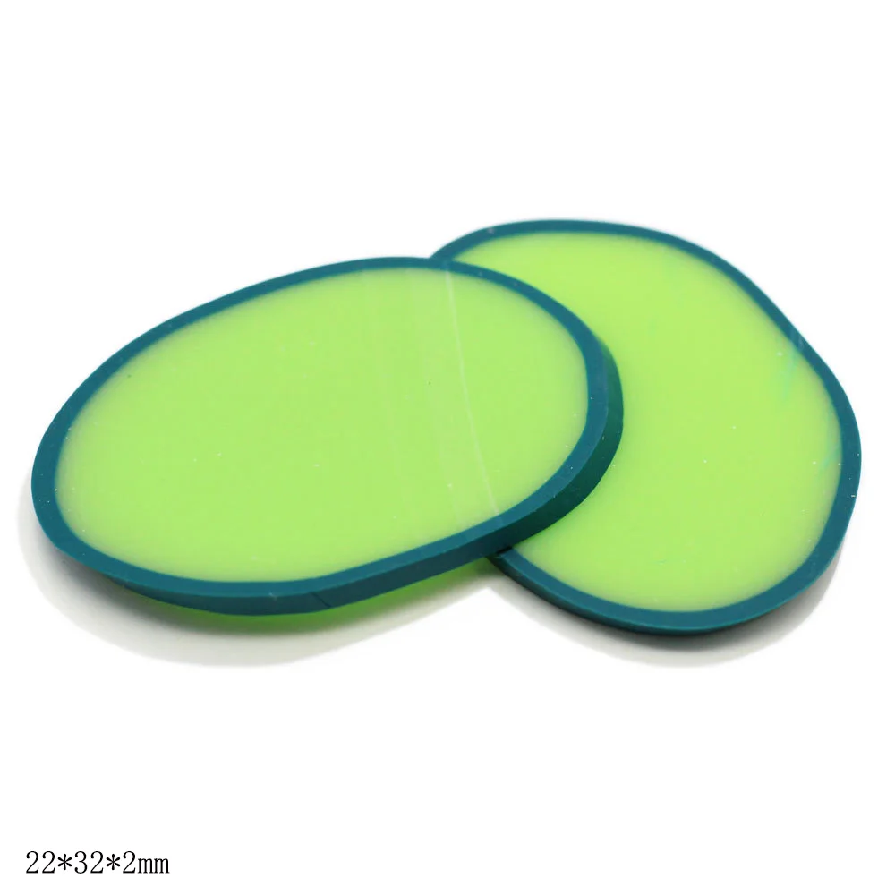 

5Pcs DIY Crystal Slime Supplies Accessories Phone Case Decoration for Slime Filler Miniature Simulation Cucumber Slices DIY Toys