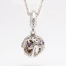 

DoDoFly S925 Sterling Silver Pendant Frozen Anna Charm Fit Original Charms Bracelet