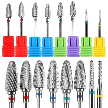 

30 Type Tungsten Nail Drill Bit Milling Cutter for Pedicure Manicure Machine Nail Art Clean Electric Accessories Tool LEYS01-30