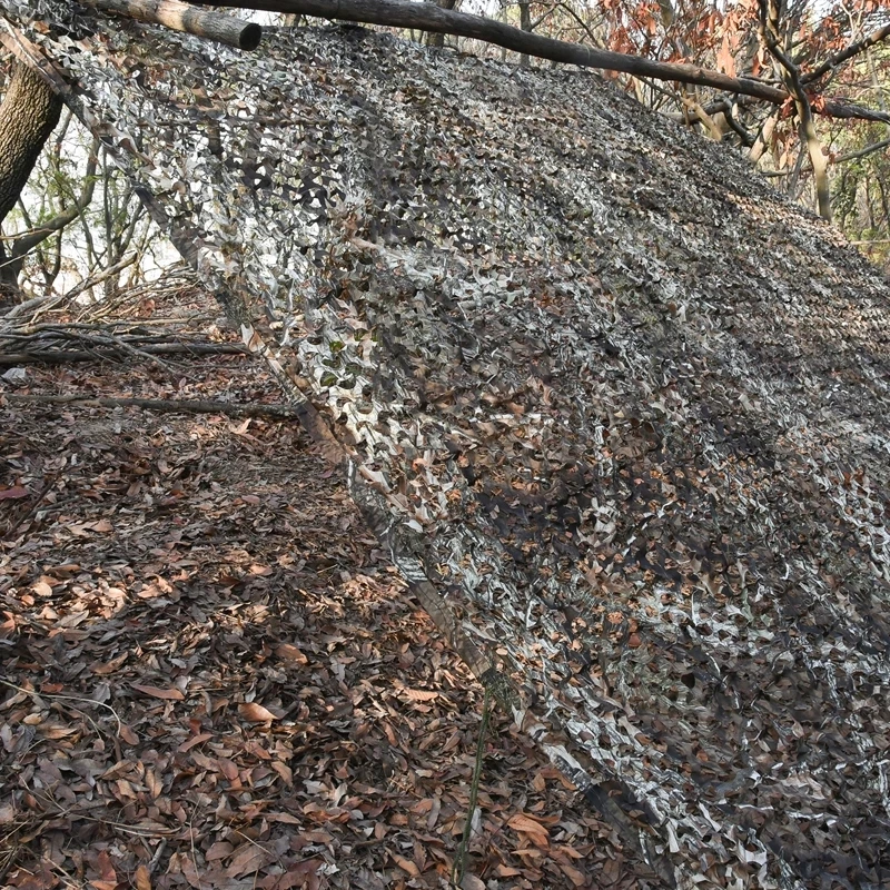 Camouflage Netting Camouflage Nets Hunting Decoration Camo Netting Network Net With Mesh Canopy Sun Shade Fence Camping Army Outdoor Camping Garden