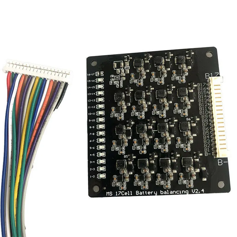 Активный балансир 3 S-17 S BMS батарея активный эквалайзер Lipo Lifepo4 LTO BMS 1.2A баланс 3S 4S 6S 7S 9S 10S 12S 13S 16S 17S DIY Kit