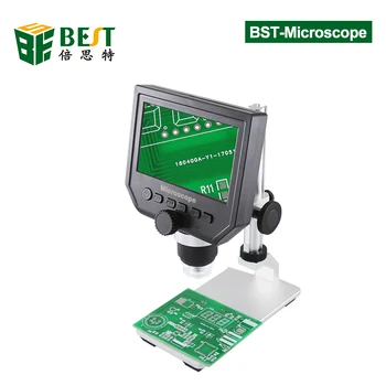 

1-600x Digital Electronic Microscope Portable VGA Microscopes 4.3inch HD LCD Pcb Motherboard Repair Endoscope Magnifier Camera