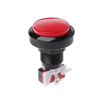 

New 45mm Push Arcade Button 12V Power LED Lit Round Micro Switch Vending Machine