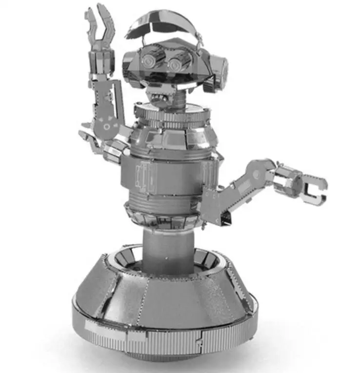 Звездные войны 3D Металлические DIY головоломки сборные строительные игрушки модель космического корабля имперский Звездный Разрушитель шаттл Tie Fighter Slave 1 головоломка - Цвет: 17
