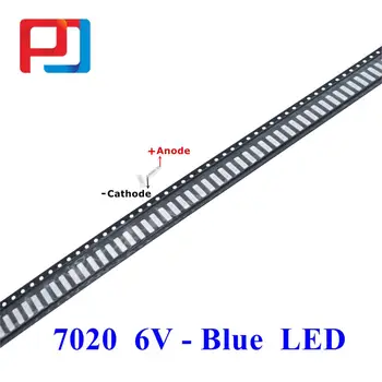 

1000PCS For Quantum Dot TV Backlight Application EVERLIGHT LED Backlight 1W 6V 7020 BLUE Backlight for LCD Monitor/TV