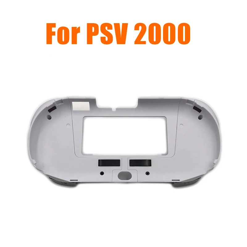 Белый Для psv 2000 psv 2000 PS VITA 2000 тонкая игровая консоль Рукоятка Ручка Joypad подставка чехол протектор с кнопкой триггера L2 R2 - Цвет: Белый