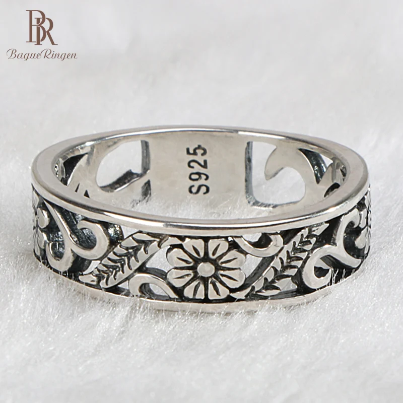Кольцо Bague Ringen 925 классическое серебряное кольцо для женщин Подарок на годовщину