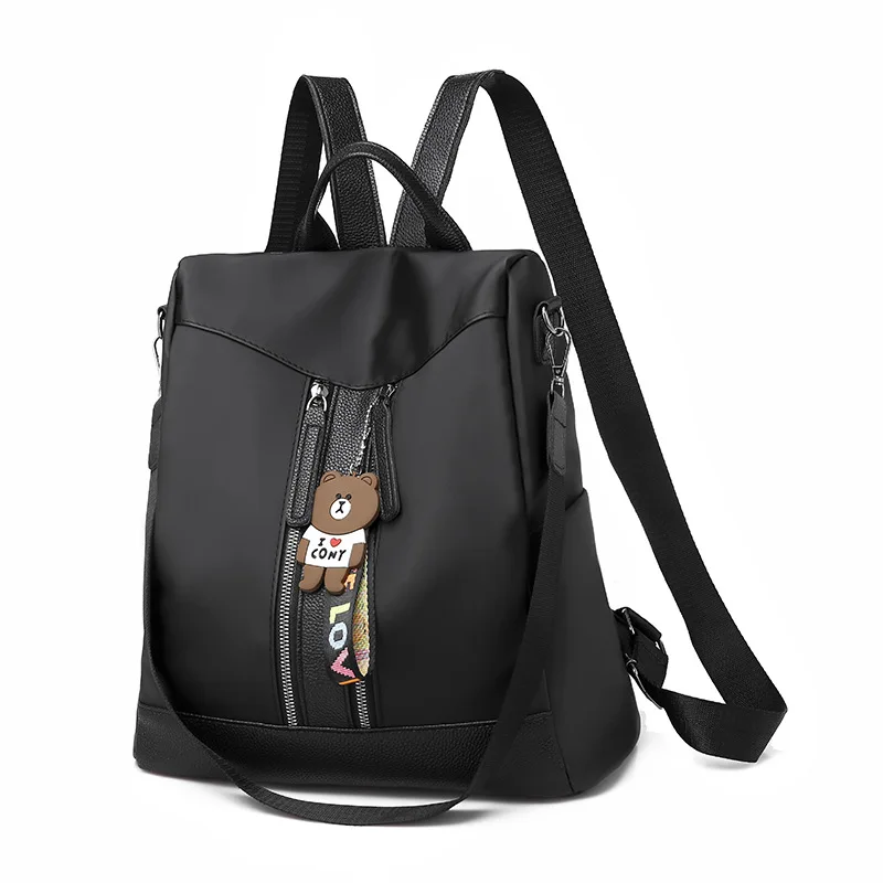 

Anti-Theft Backpack Women's 2019 New Style Korean-style Versatile Large-Volume Oxford Cloth Backpack Casual Travel Bag Women's