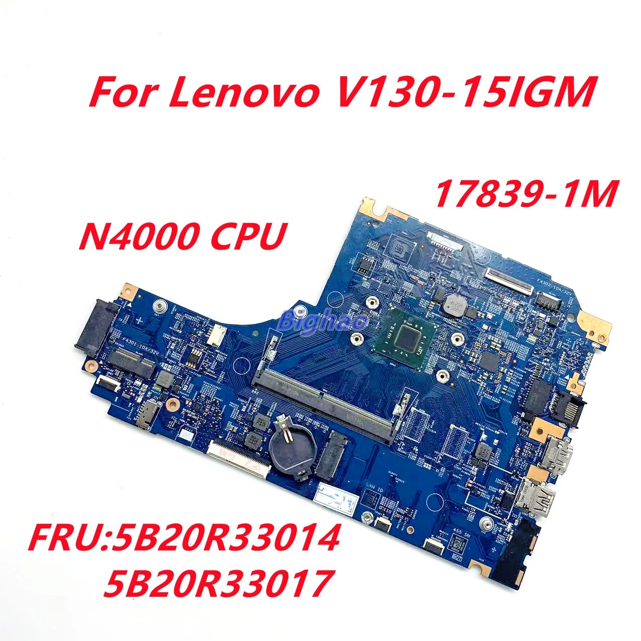 FRU-5B20R33014-5B20R33017-LV315GM-MB-F-r-Lenovo-V130-15IGM-Laptop-Motherboard-81HL-WIN-N4000-CPU.jpg_Q90.jpg_.webp