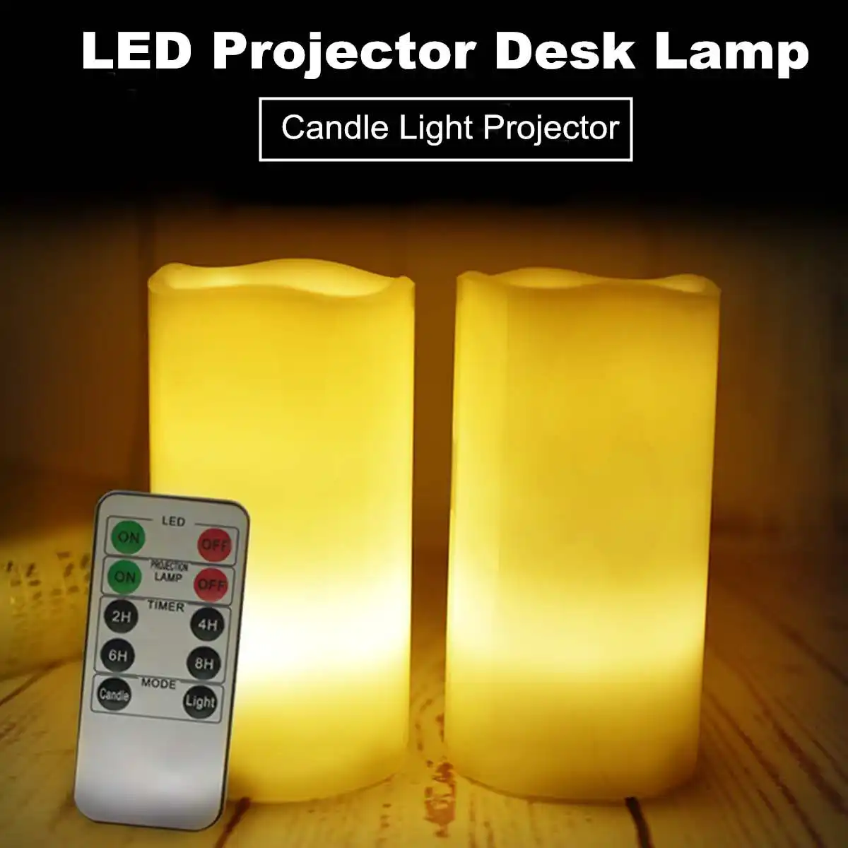 

Snowflake Christmas Tree Candle Light LED Projector Desk Lamp Lighting For Kids Birthday Gifts For Home Party Wedding Decoration