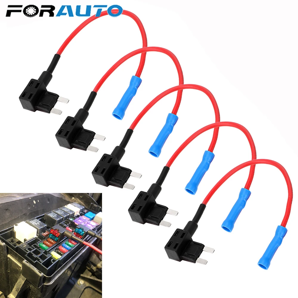 FORAUTO 5 шт. APM Tap Mini Blade Micro Add a Circuit Adapter 12 в автомобильный блок предохранителей