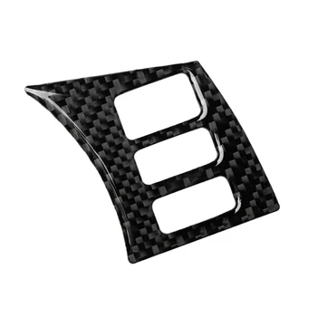 

Parts Steering Wheel Trim Accessories Auto Carbon fiber Cover Replacement