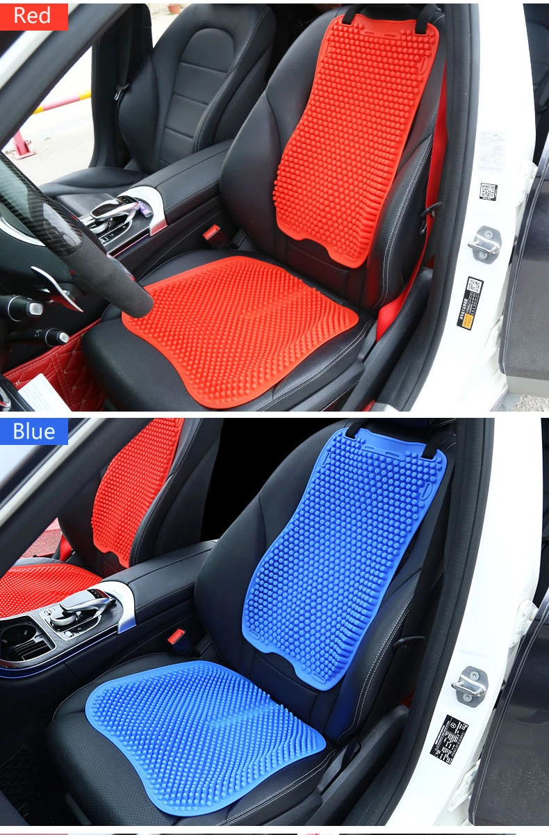 Cool Breathable Silicone Car Seat Cover Cushion Lumbar Back Support Massage  Universal Summer Silica Gel Back Rest For Nissan Bmw - Automobiles Seat  Covers - AliExpress