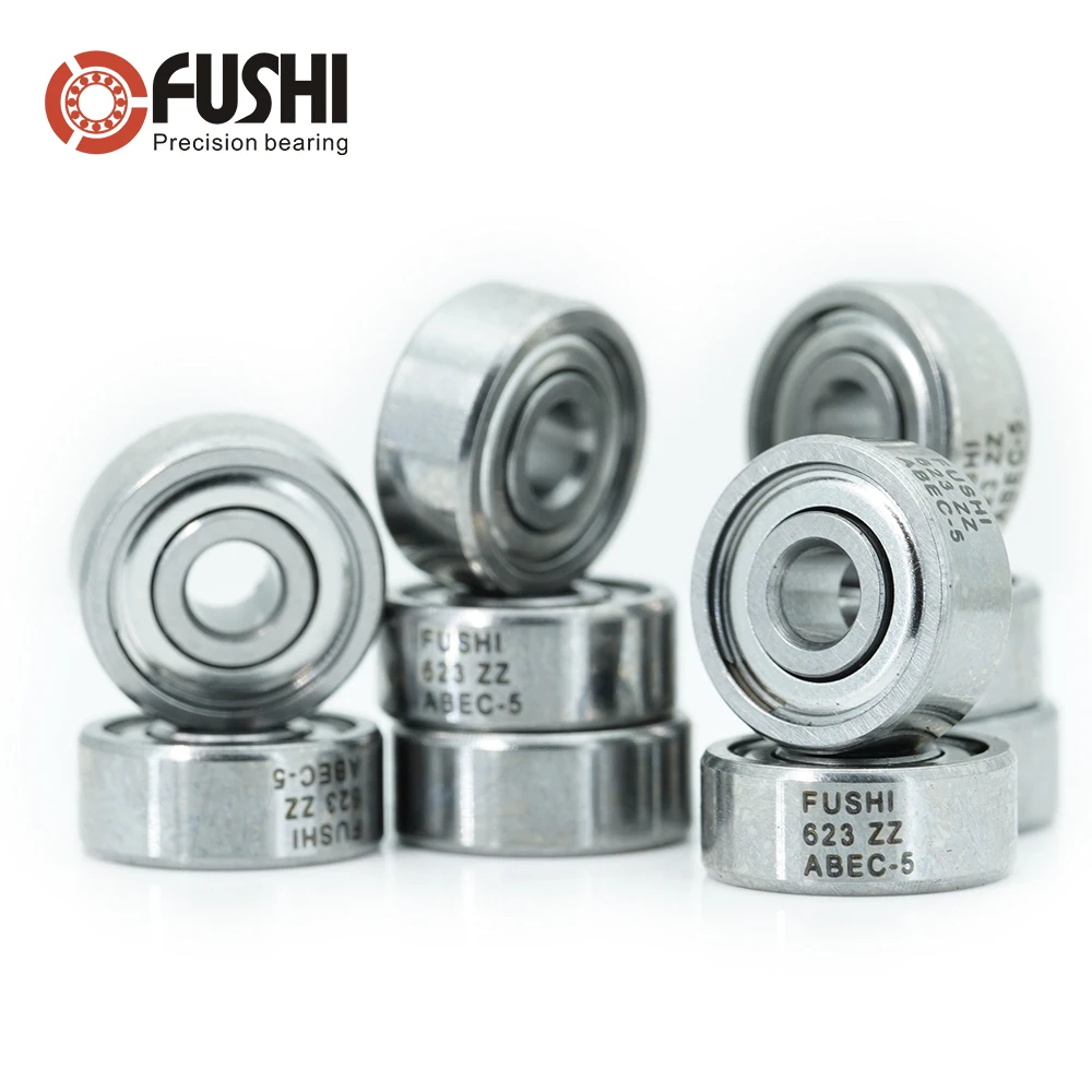 623ZZ 베어링 623, 3x10x4mm 소형 623 2Z 볼 베어링, ZZ EMQ Z3V3 품질, 10PCS|bearing ...