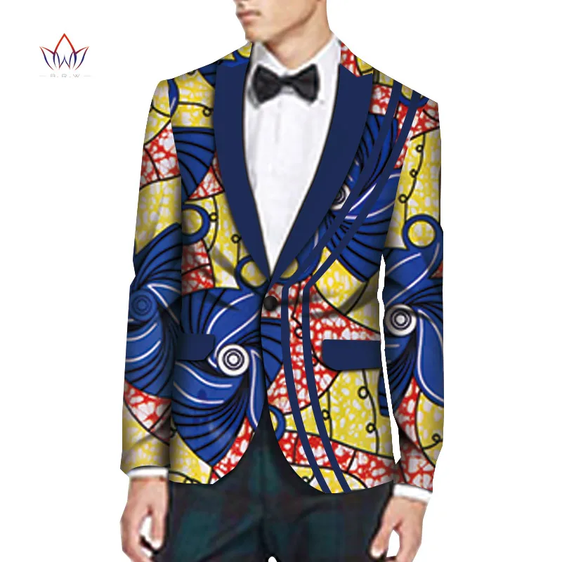 Spring Blazers Men Blazer Costume Homme Africa Bazin Riche 6XL Mens Clothing Vestidos Formales Free Shipping 6xl BRW WYN1011