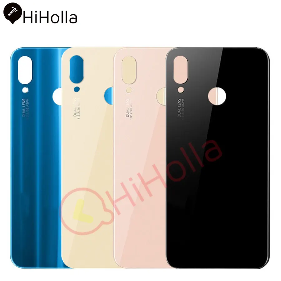 Задняя крышка батарейного отсека 5 84 дюйма для Huawei P20 Lite + объектив камеры Крышка
