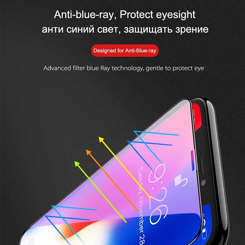 3D полное покрытие из закаленного стекла для iPhone 11 Pro на iPhone XR X XS Max защита экрана Защитное стекло для iPhone 11 Pro Max