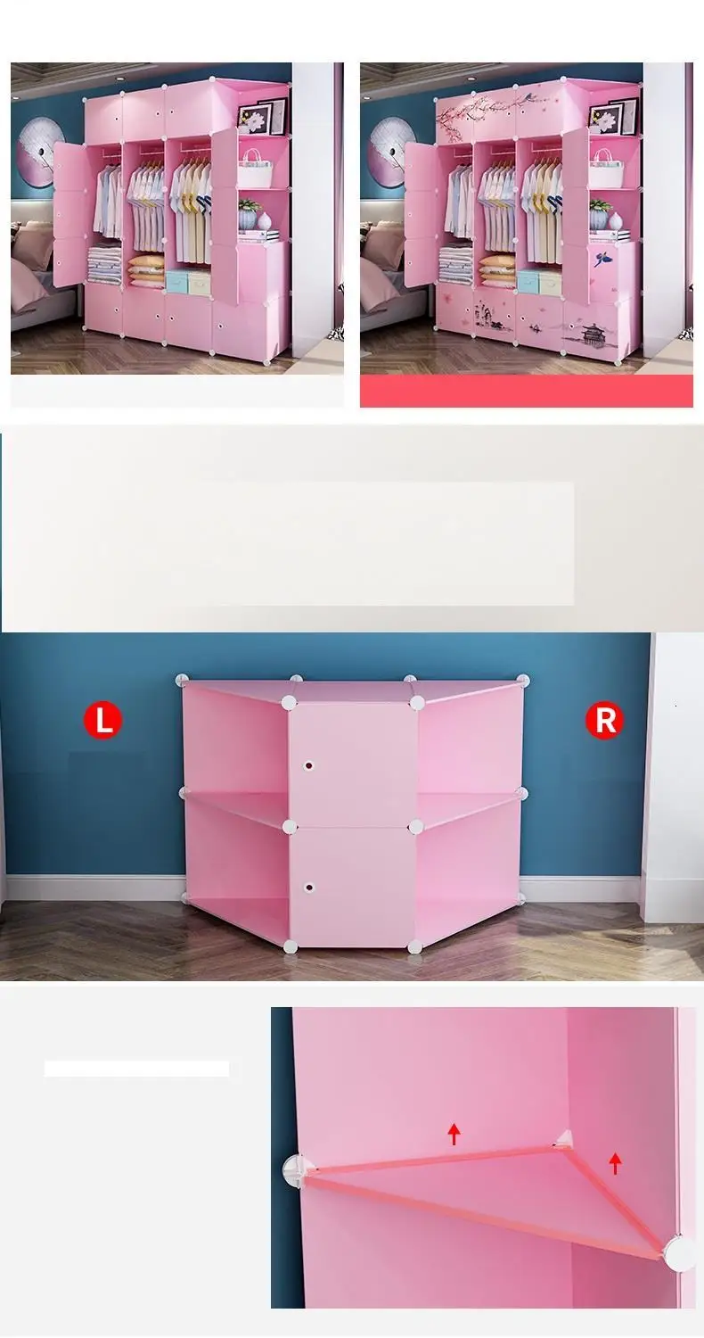 Mobilya Armario Tela Moveis Meuble De Rangement Ropero Armoire Chambre Garderobe Cabinet Guarda Roupa Mueble Closet Wardrobe