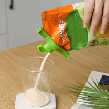 

Sealing Clip Seal Pour Food Storage Bag Clip Moisture Portable Food Saver Clamp Sealing Clamp Kitchen Tool