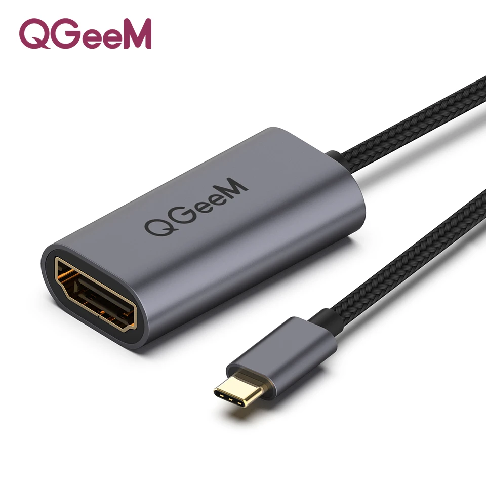QGeeM USB C для Macbook Pro мульти-концентратор USB 3,1 de tipo C 3,0 концентратор HDMI PD адаптер для iPad Pro OTG de carga del divisor