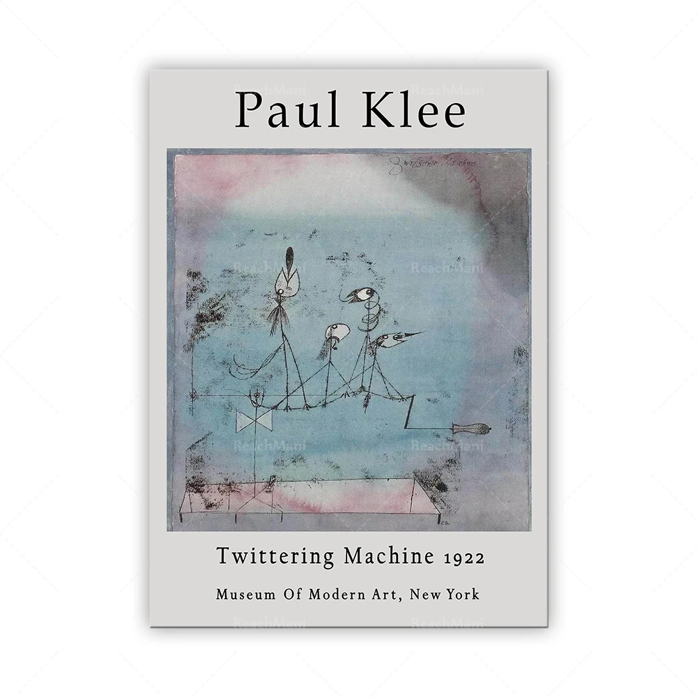 Paul Klee The Twittering Machine