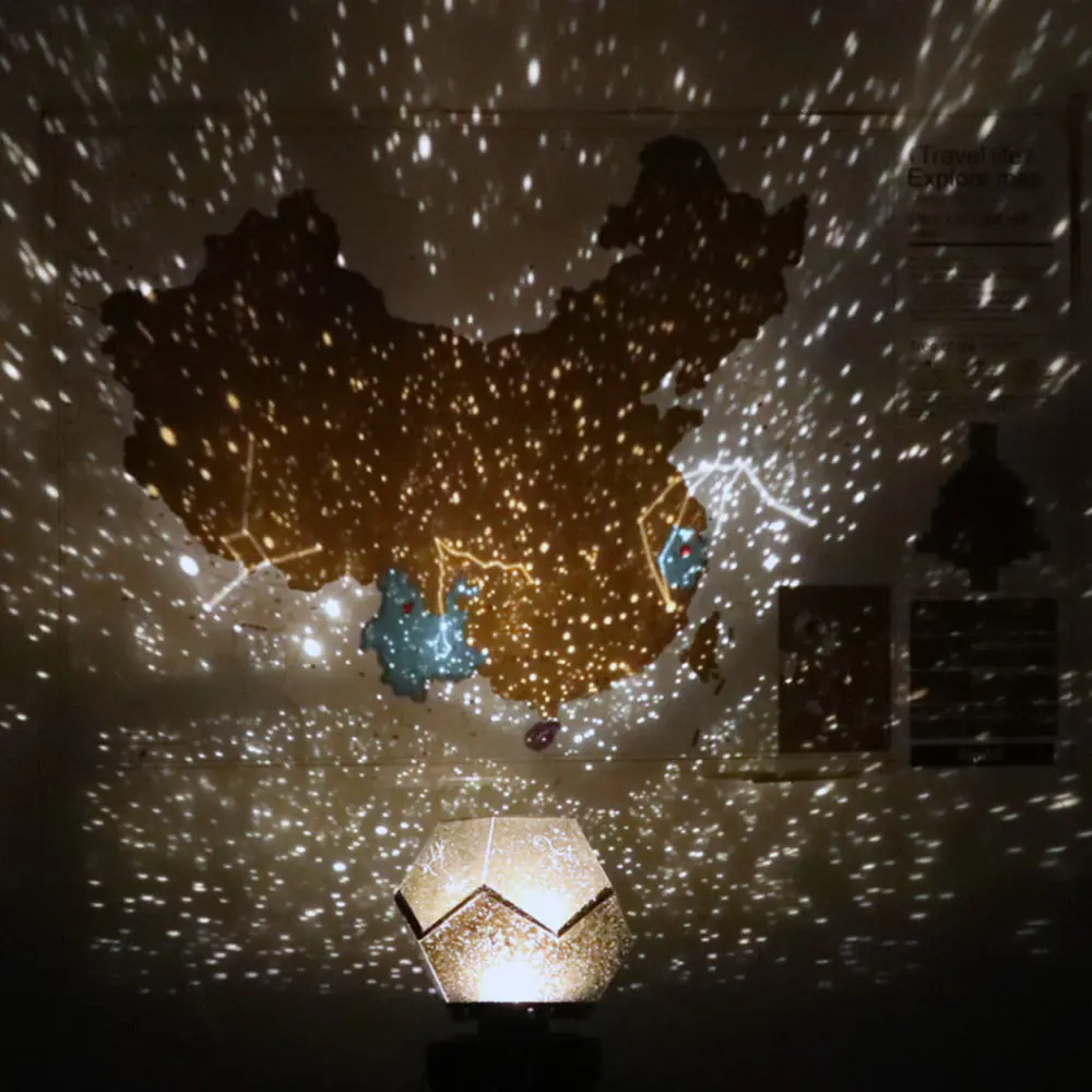 Высокое Рождество 60000 звезд Звездное небо Проектор светильник DIY сборка дома планетария лампа спальня LG66